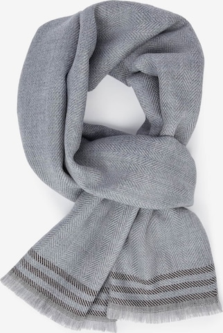 Boggi Milano Шарф в Серый: спереди