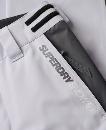 Wide Leg Pantalon de sport Superdry en violet