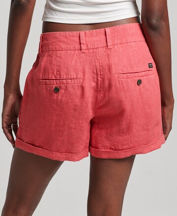 Superdry Regular Pants in Pink