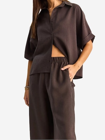Bianco Lucci - Roupa de casa 'Zweiteiliges Set' em castanho