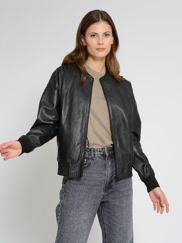 Maze Between-Season Jacket in Black: front