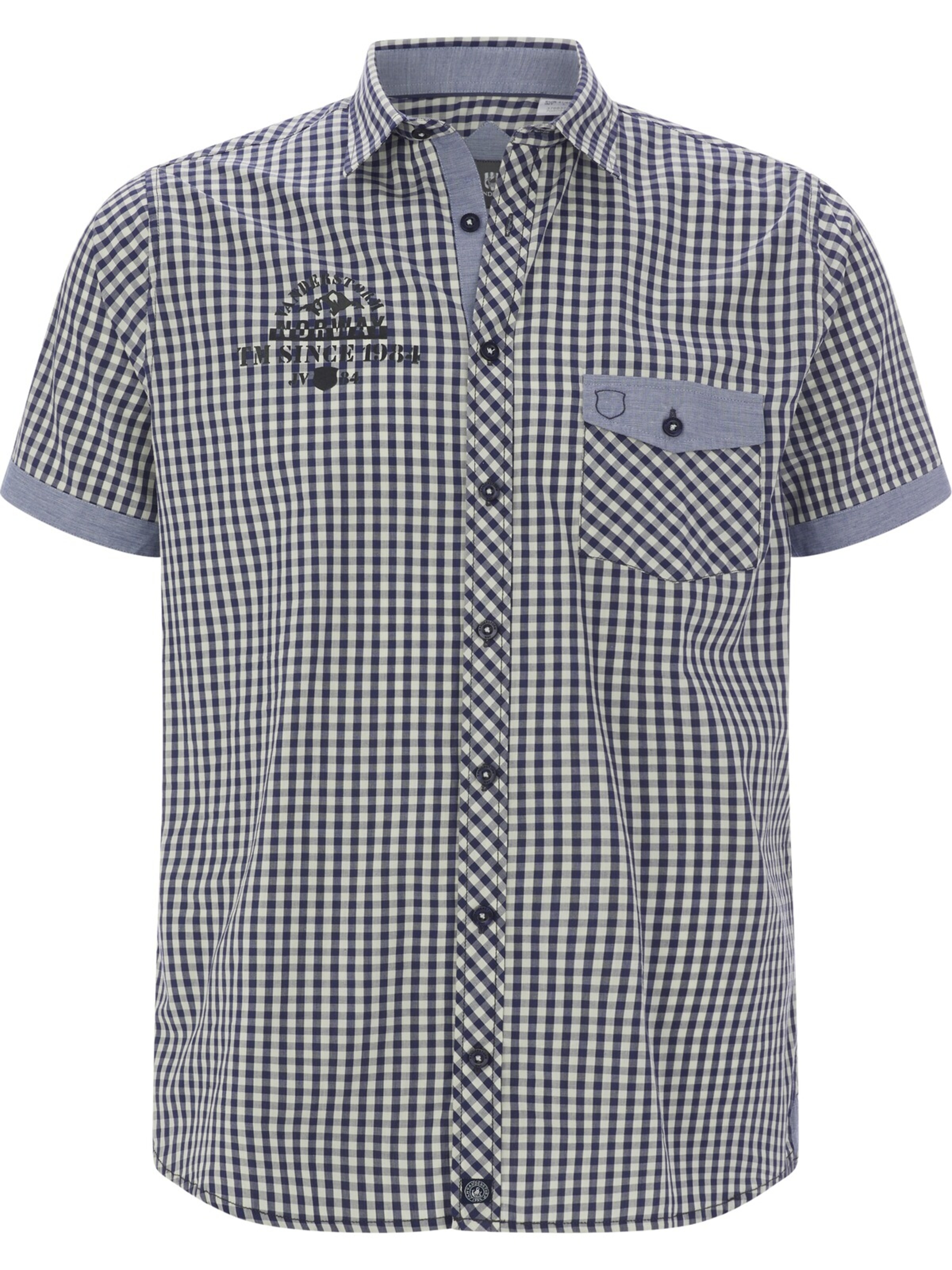 Jan Vanderstorm Comfort Fit Hemd 'Ghotin' in Weiß: Vorderseite