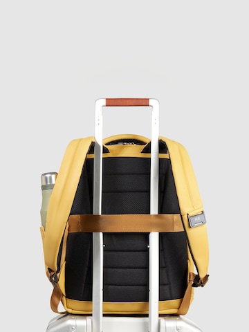 Sac à dos Piquadro en jaune