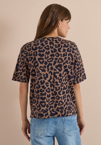CECIL T-Shirt in Braun