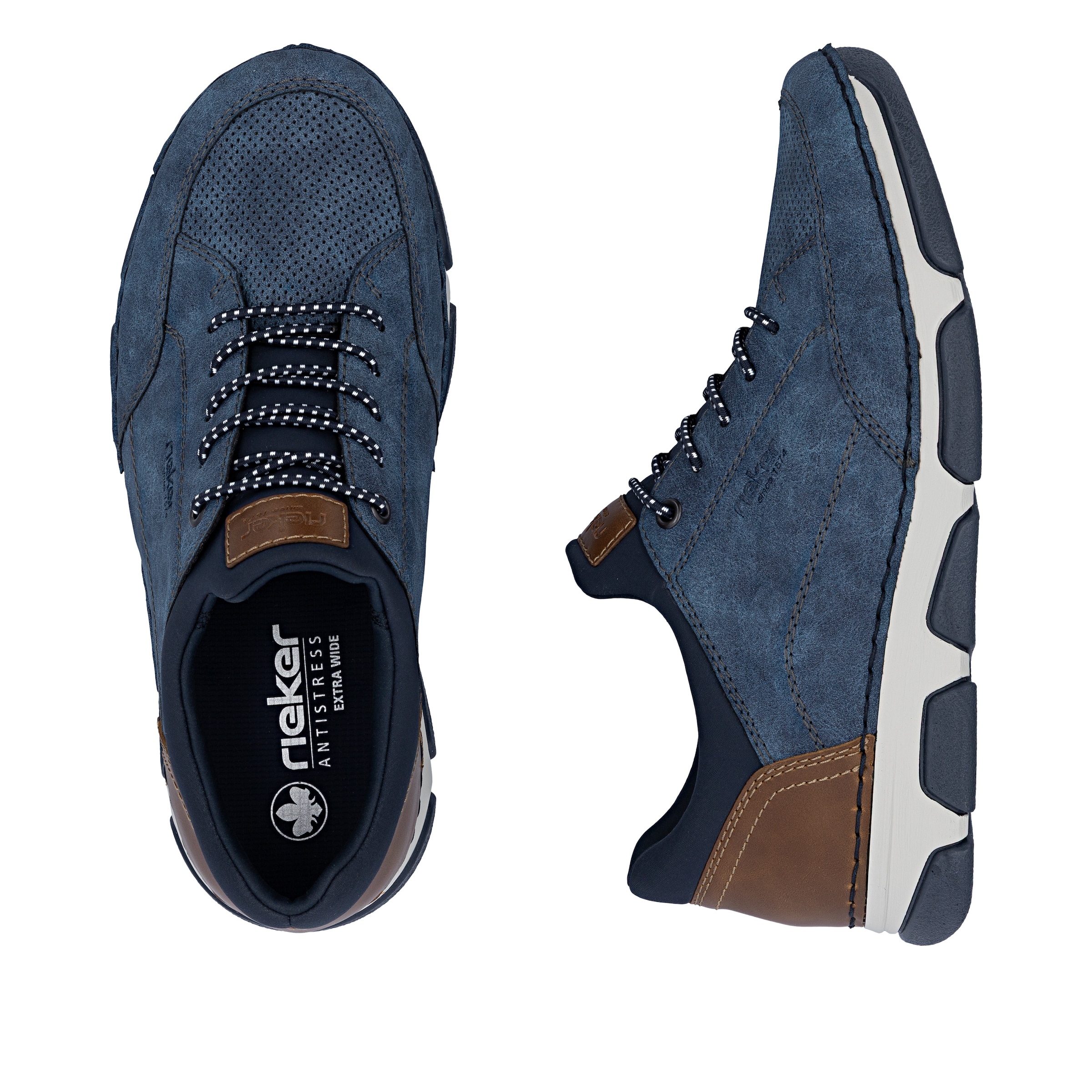 Rieker Slipper '15950' in Blau