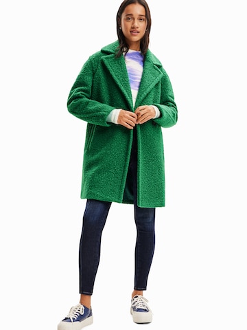 Manteau mi-saison 'LONDON' Desigual en vert