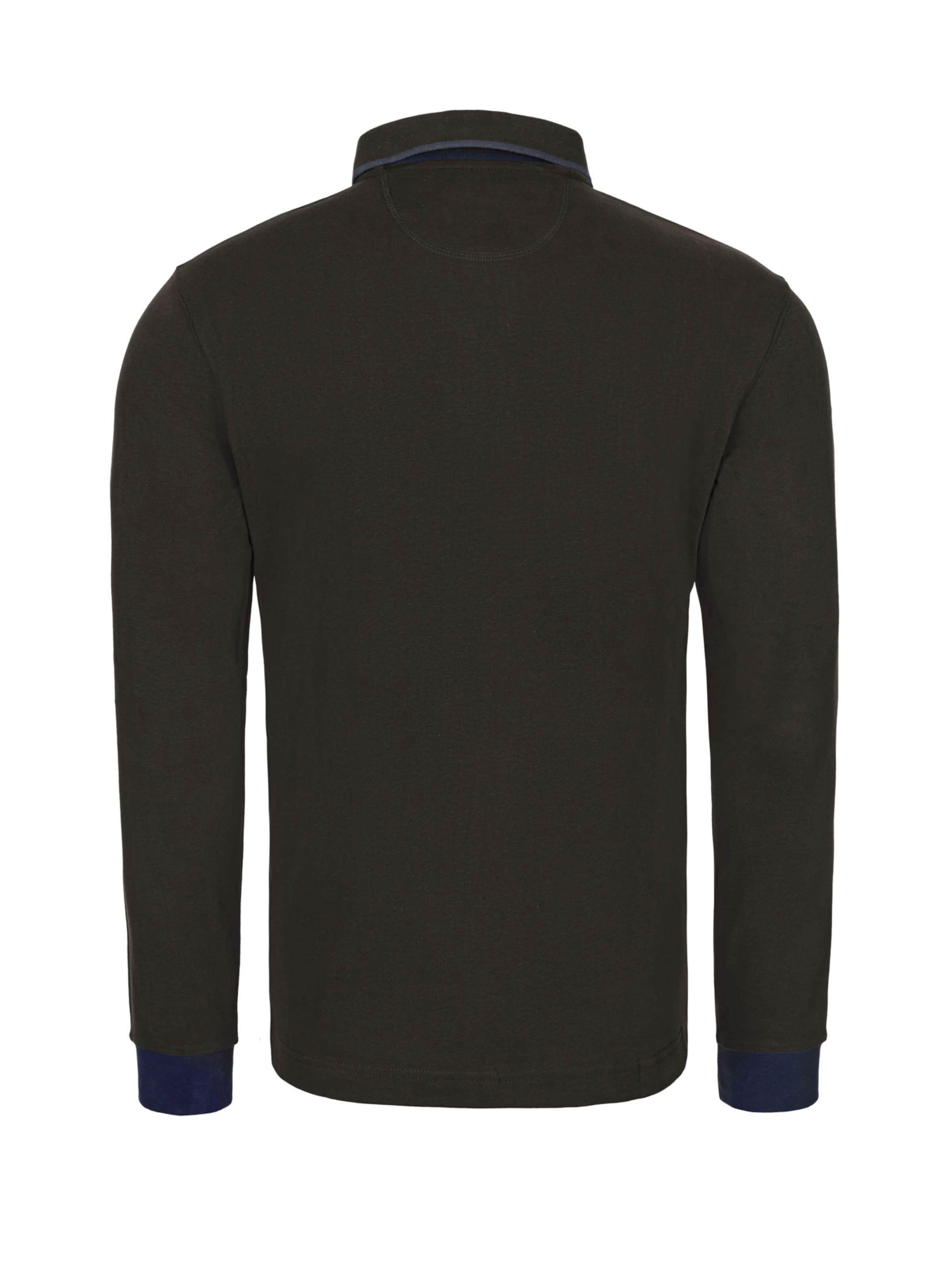 La Martina Shirt 'MBP300' in Brown