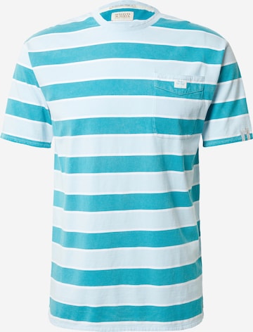 SCOTCH & SODA T-Shirt 'Yarn' in Blau: predná strana