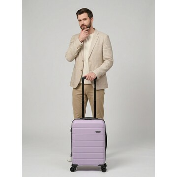 Saxoline Trolley in Lila: Vorderseite