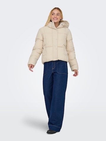 JDY Winter jacket 'JDYWONDER' in Beige