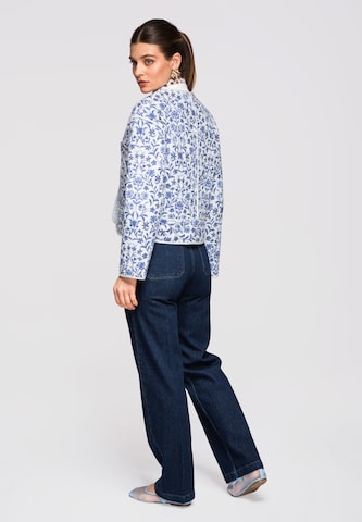 Ombre Tussenjas 'Jalp' in Blauw