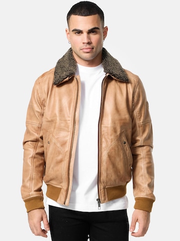 Tazzio Übergangsjacke 'A801' in Beige: Vorderseite