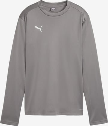 PUMA Athletic Sweatshirt in Grey: front