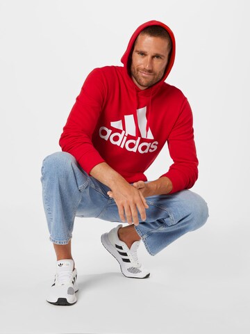 ADIDAS SPORTSWEAR Športová mikina - Červená