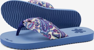 FLIP*FLOP T-Bar Sandals in Blue