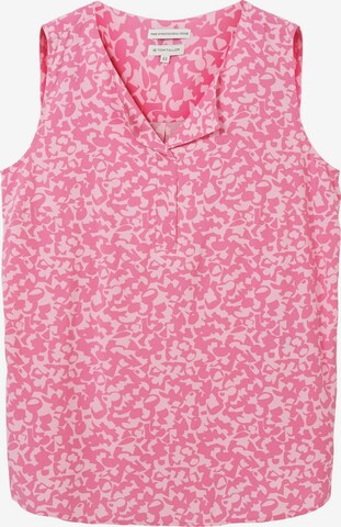 Camicia da donna di Tom Tailor Women + in rosa: frontale