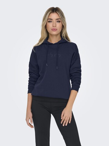 ONLY PLAY Sweater 'ONPLux' in Blue: front