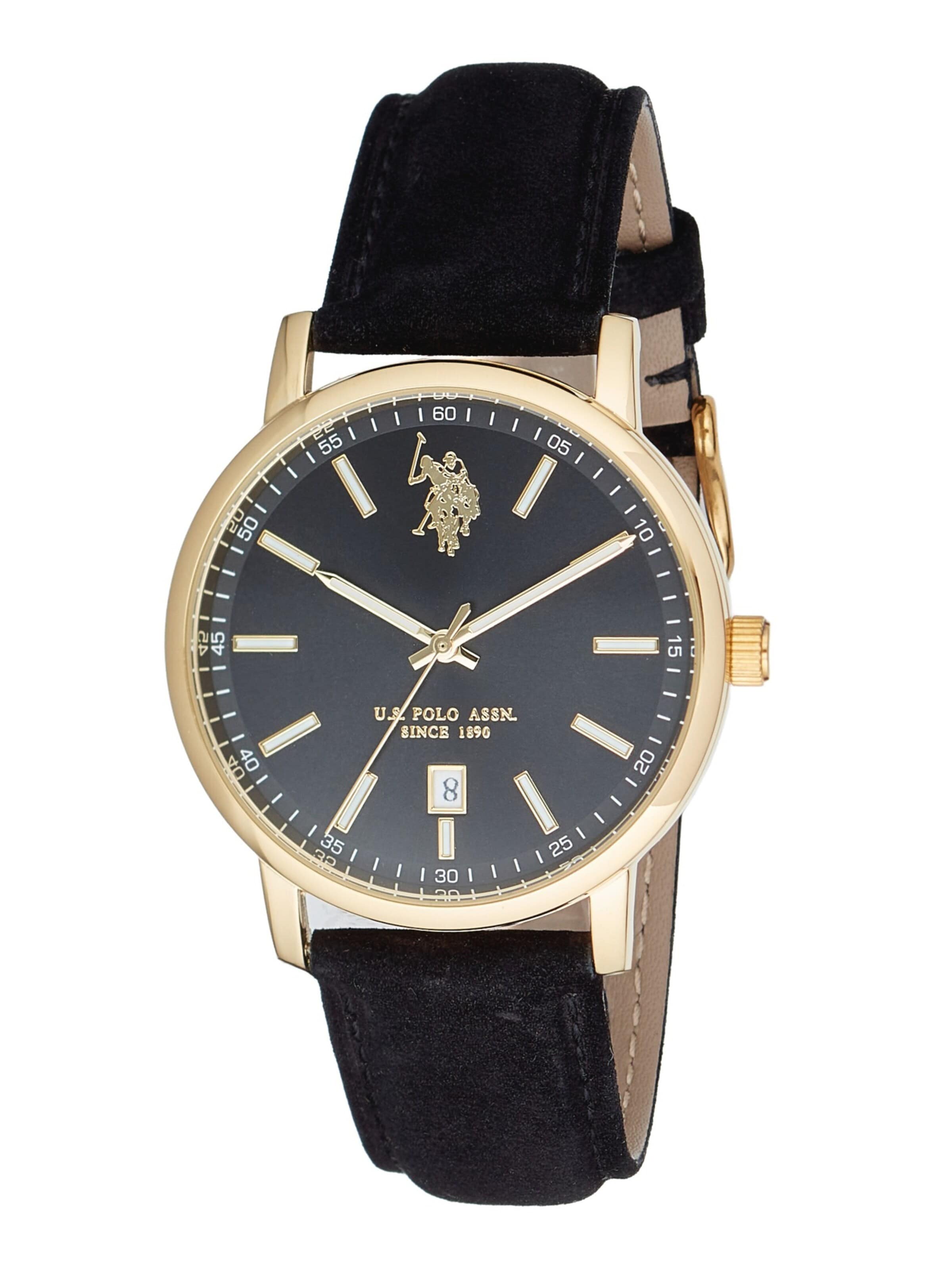 U.S. POLO ASSN. Analog watch 'Melville' in Black