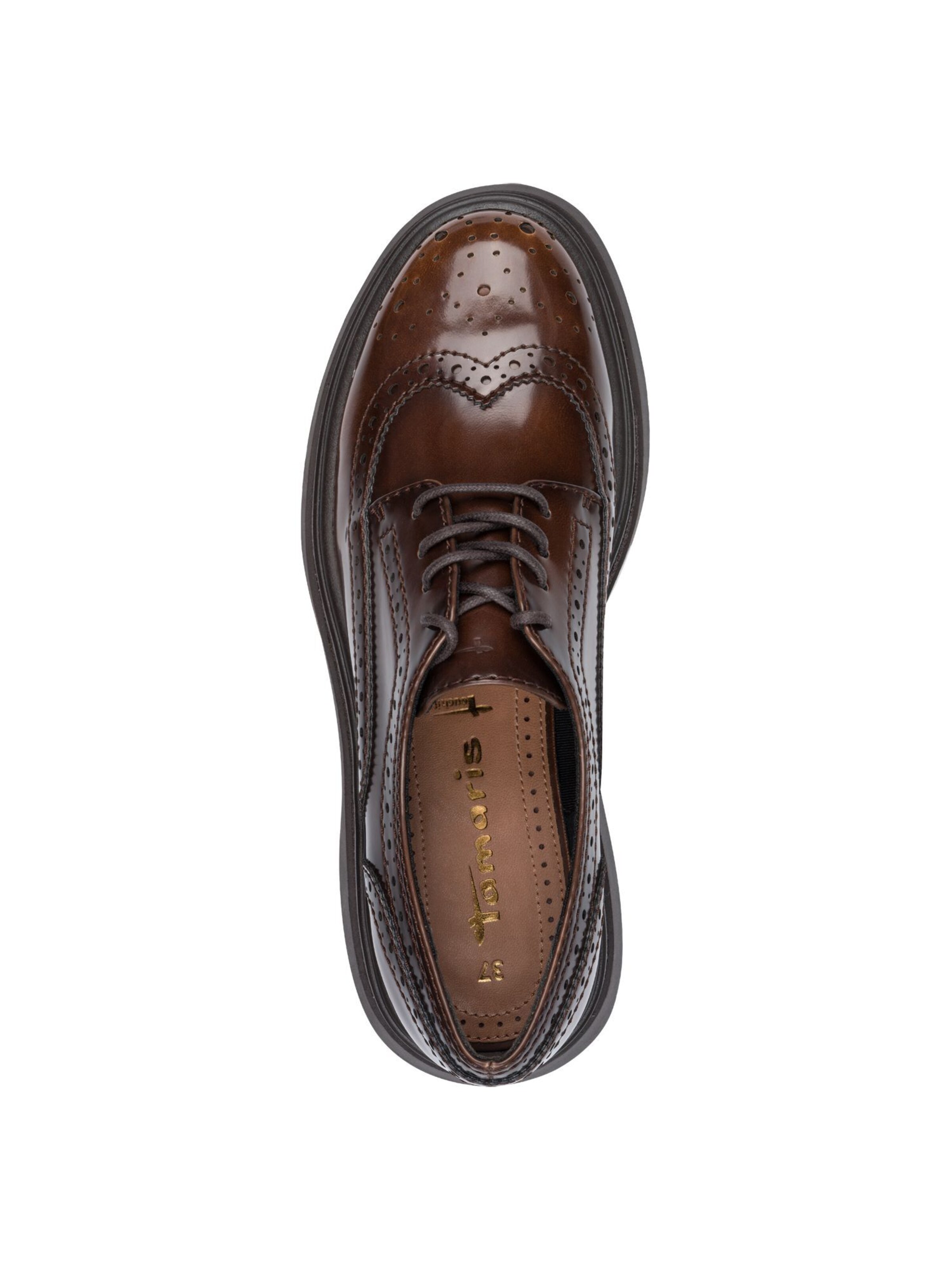 Tamaris Lace-up shoe in Brown