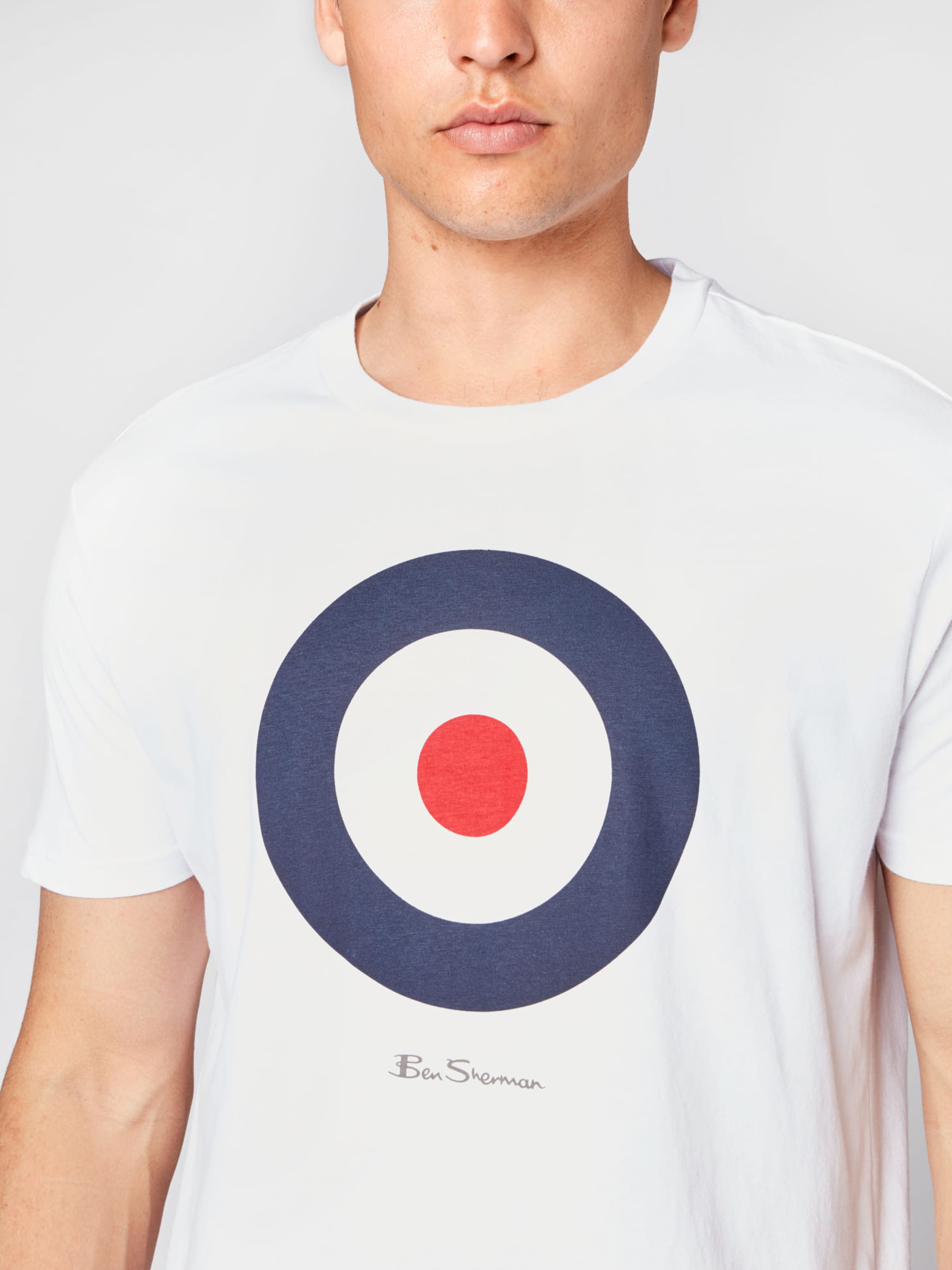 T-shirts et polos T-Shirt TARGET Ben Sherman en Blanc 