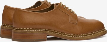 LOTTUSSE Lace-Up Shoes 'Derby' in Brown