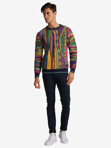 Carlo Colucci Sweater ' Catizone ' in Mixed colors