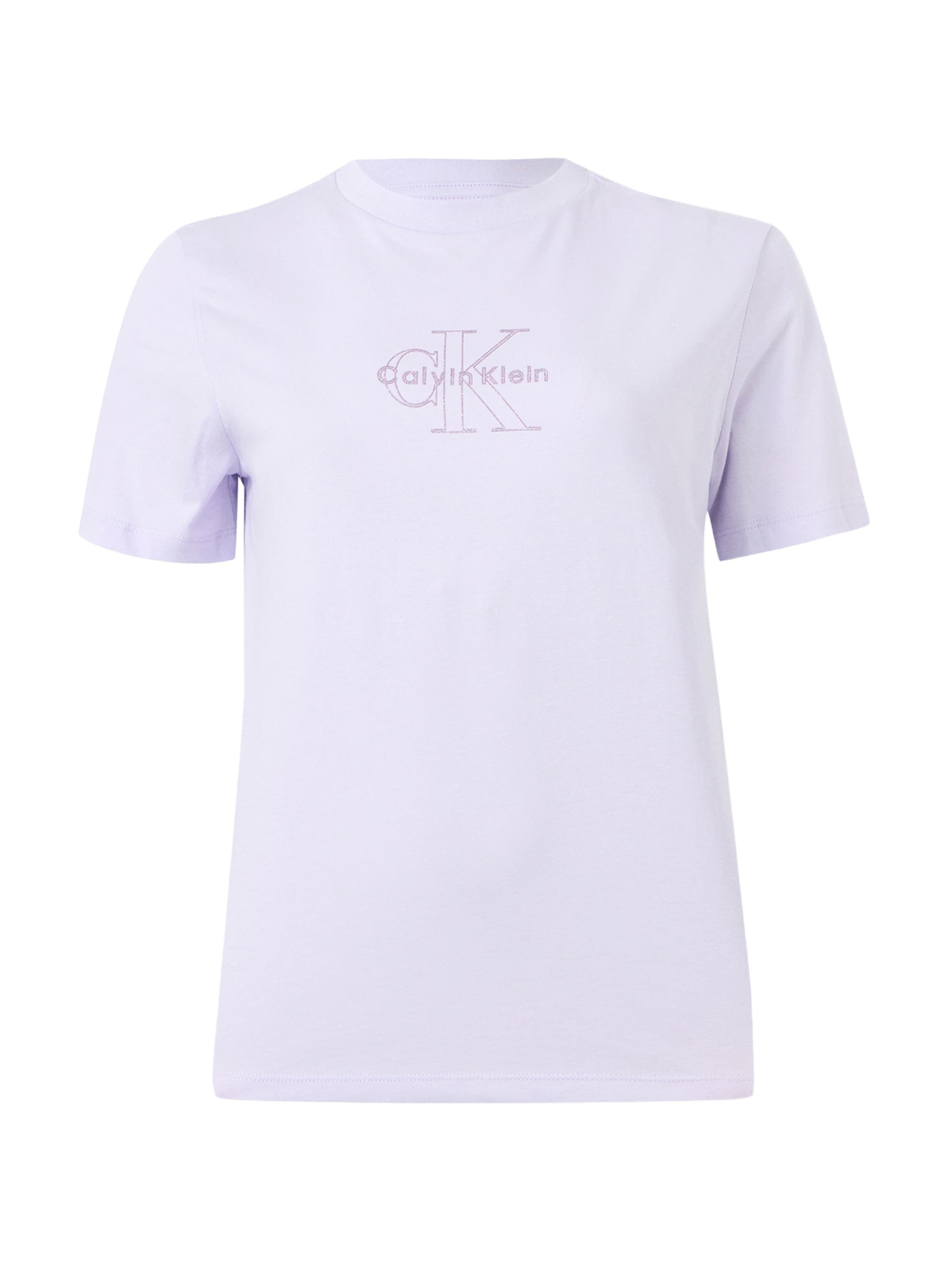 T-shirt 'CLASSIC' Calvin Klein Jeans en violet : devant