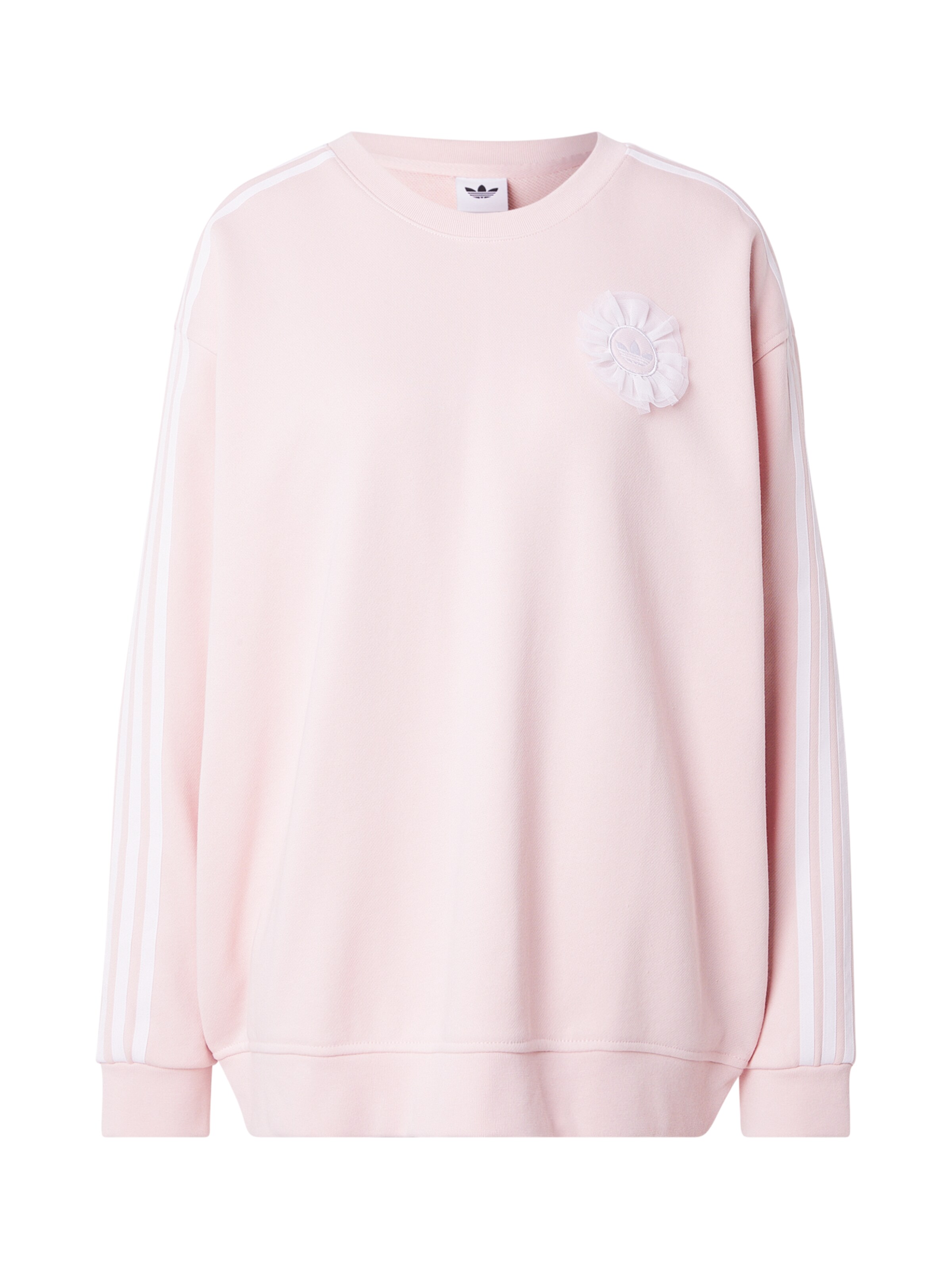 ADIDAS ORIGINALS Sweatshirt in Roze: voorkant