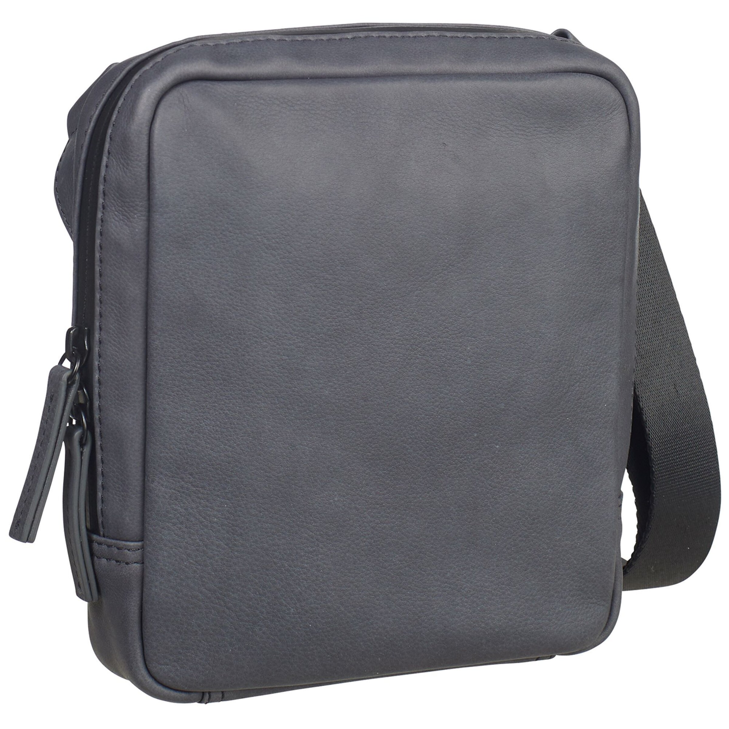 Borsa a tracolla 'Den Haag' di LEONHARD HEYDEN in grigio: frontale