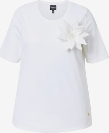 Ulla Popken Shirt in Wit: voorkant
