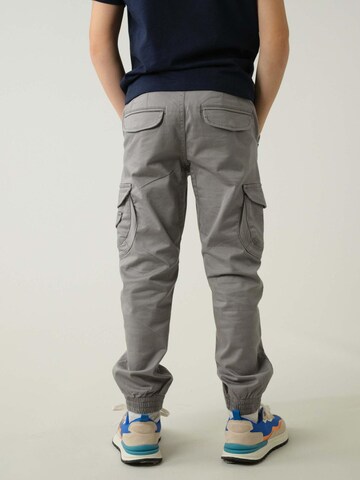 Effilé Pantalon 'Garden' Deeluxe en gris