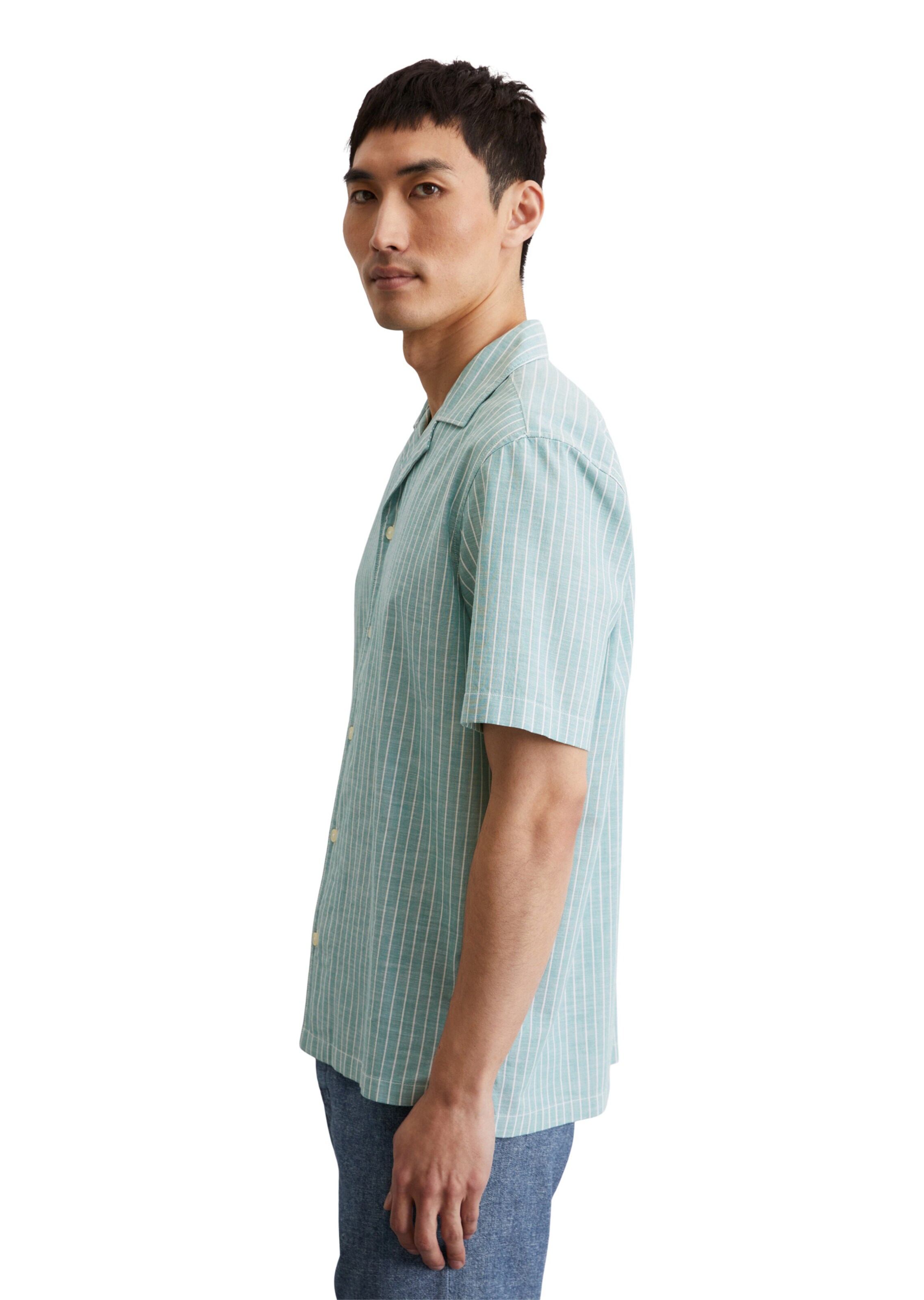 Marc O'Polo Regular fit Overhemd in Groen