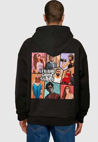 Merchcode Sweatshirt 'Grand Collage' in Black