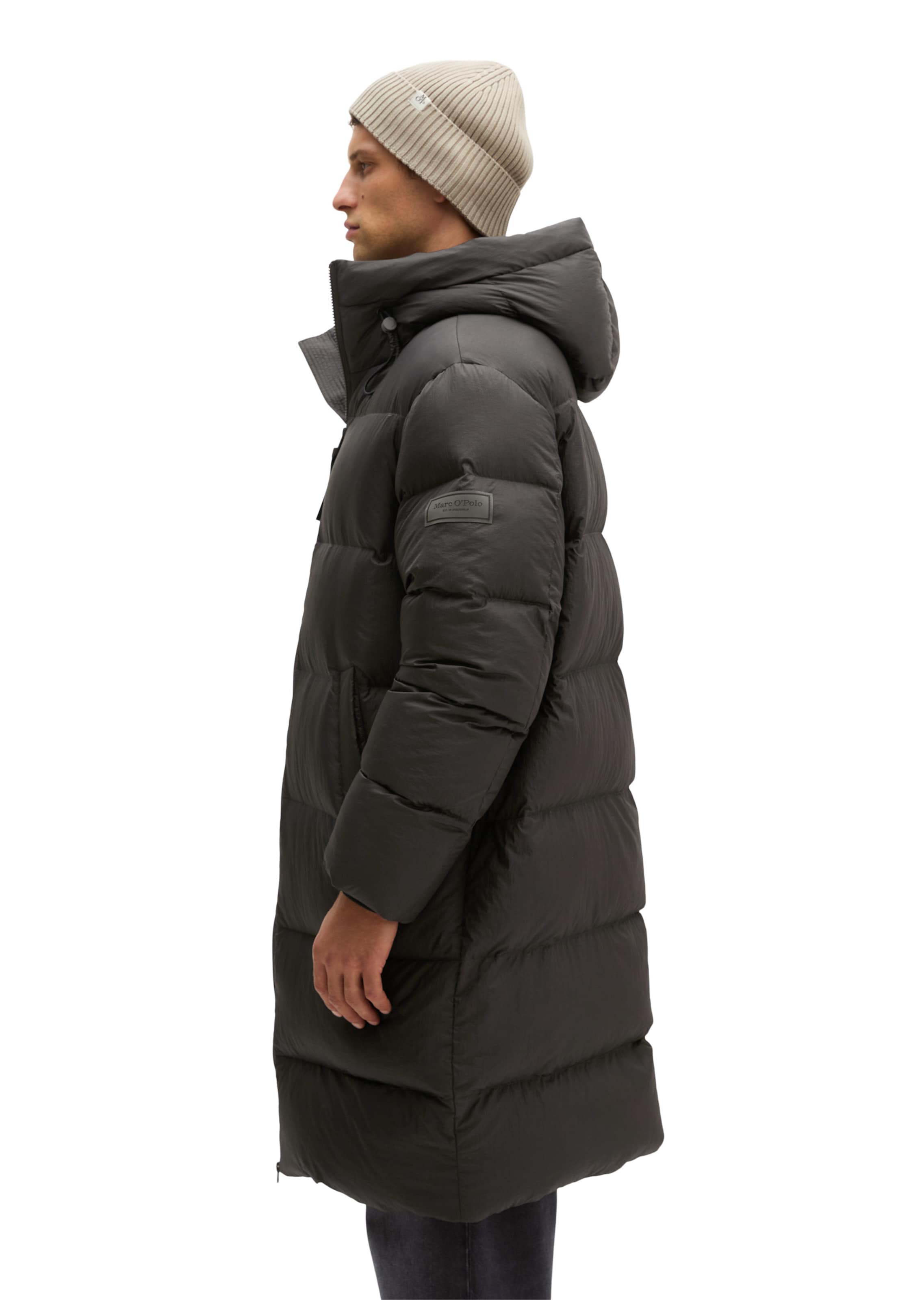 Marc O'Polo Wintermantel in Schwarz: Seite