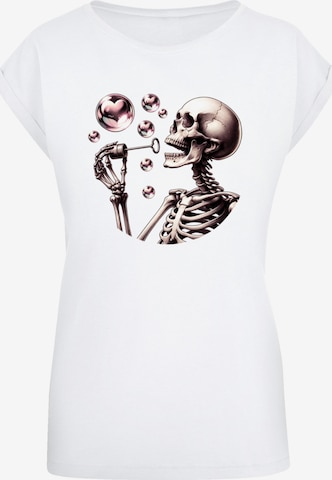 T-shirt F4NT4STIC en blanc : devant