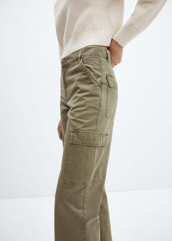 MANGO Regular Jeans 'Newcargo' in Green