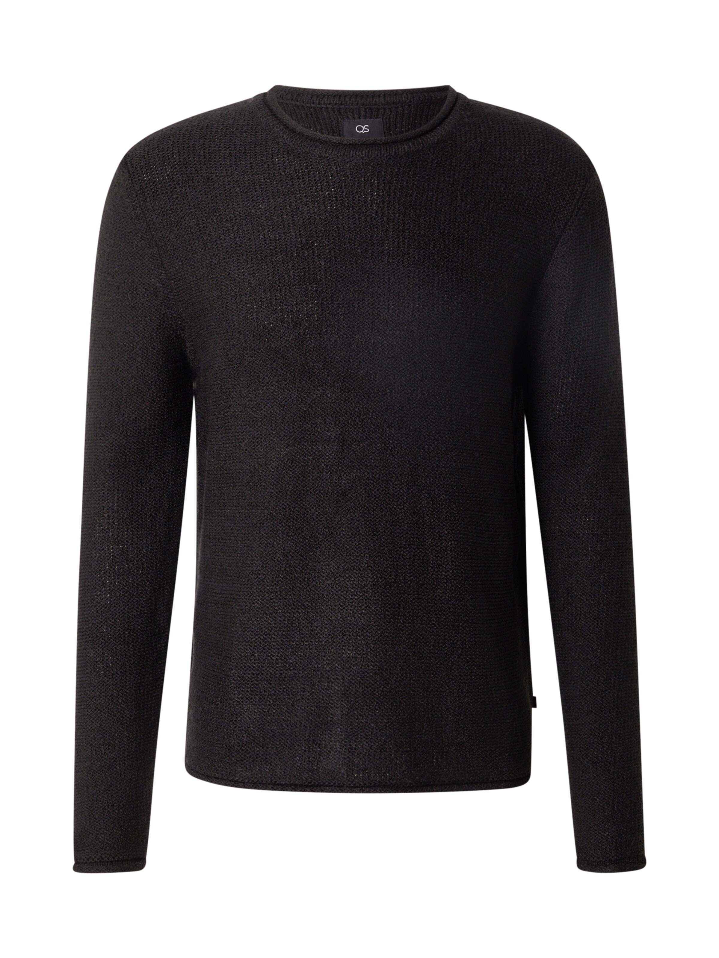 QS Trui in Zwart: voorkant