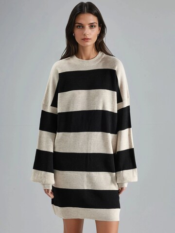 My fashion Knit dress 'Strickkleider' in Beige