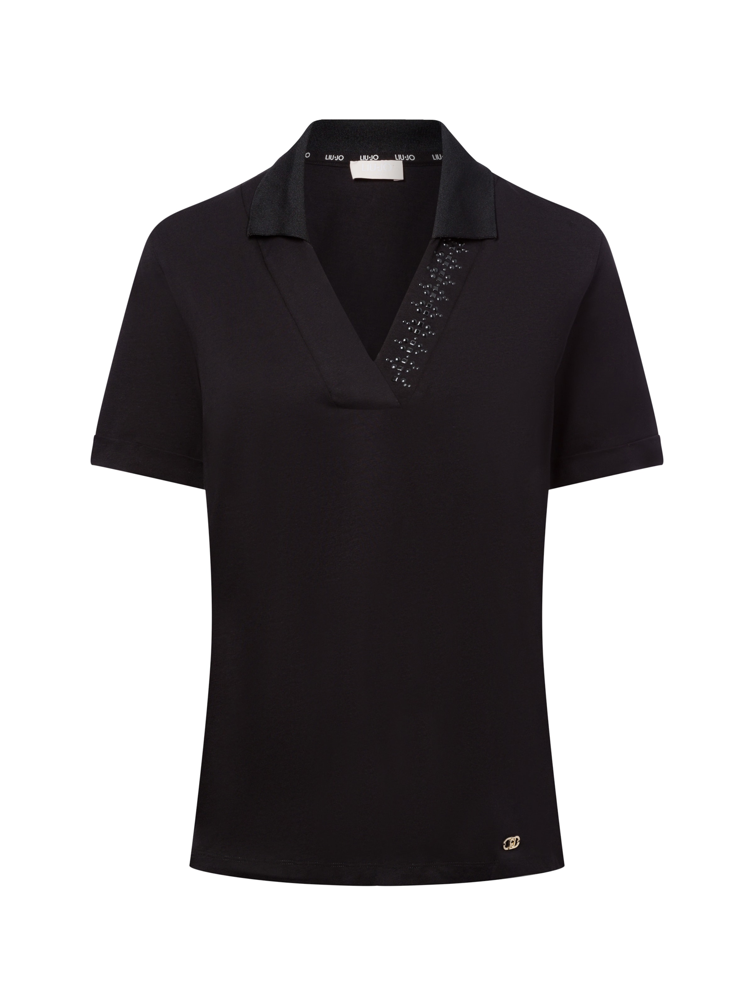 T-shirt Liu Jo en noir : devant