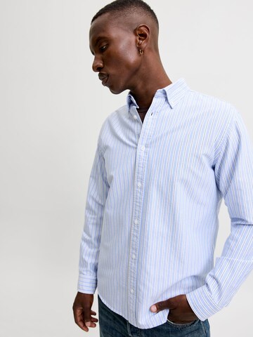Coupe regular Chemise 'JPRBLUHARVEY' JACK & JONES en bleu