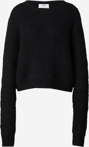 ABOUT YOU x Chiara Biasi Sweater 'Silva' in Black: front