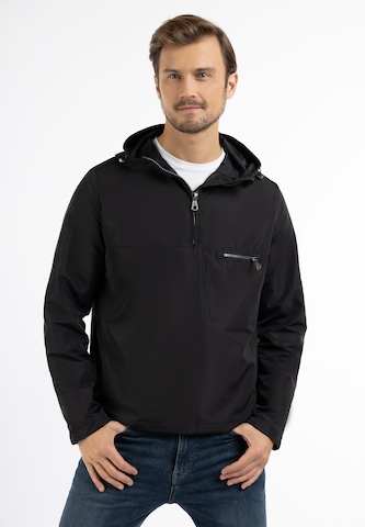 DreiMaster Maritim Between-season jacket in Black: front