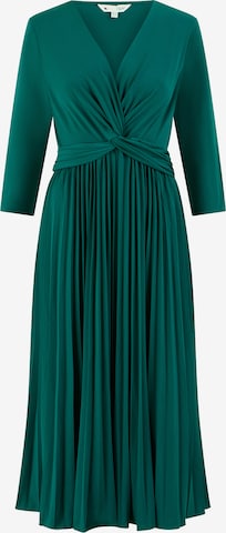 Yumi Kleid in Grün: Vorderseite