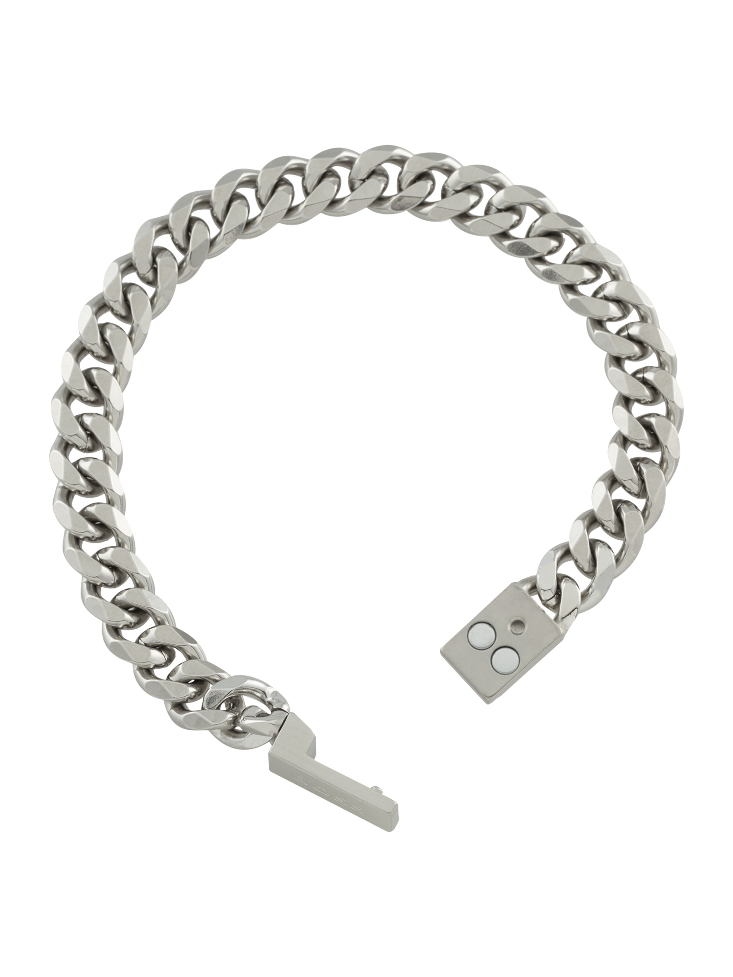 BOSS Bransoletka 'CHAIN LINK' w kolorze srebrny