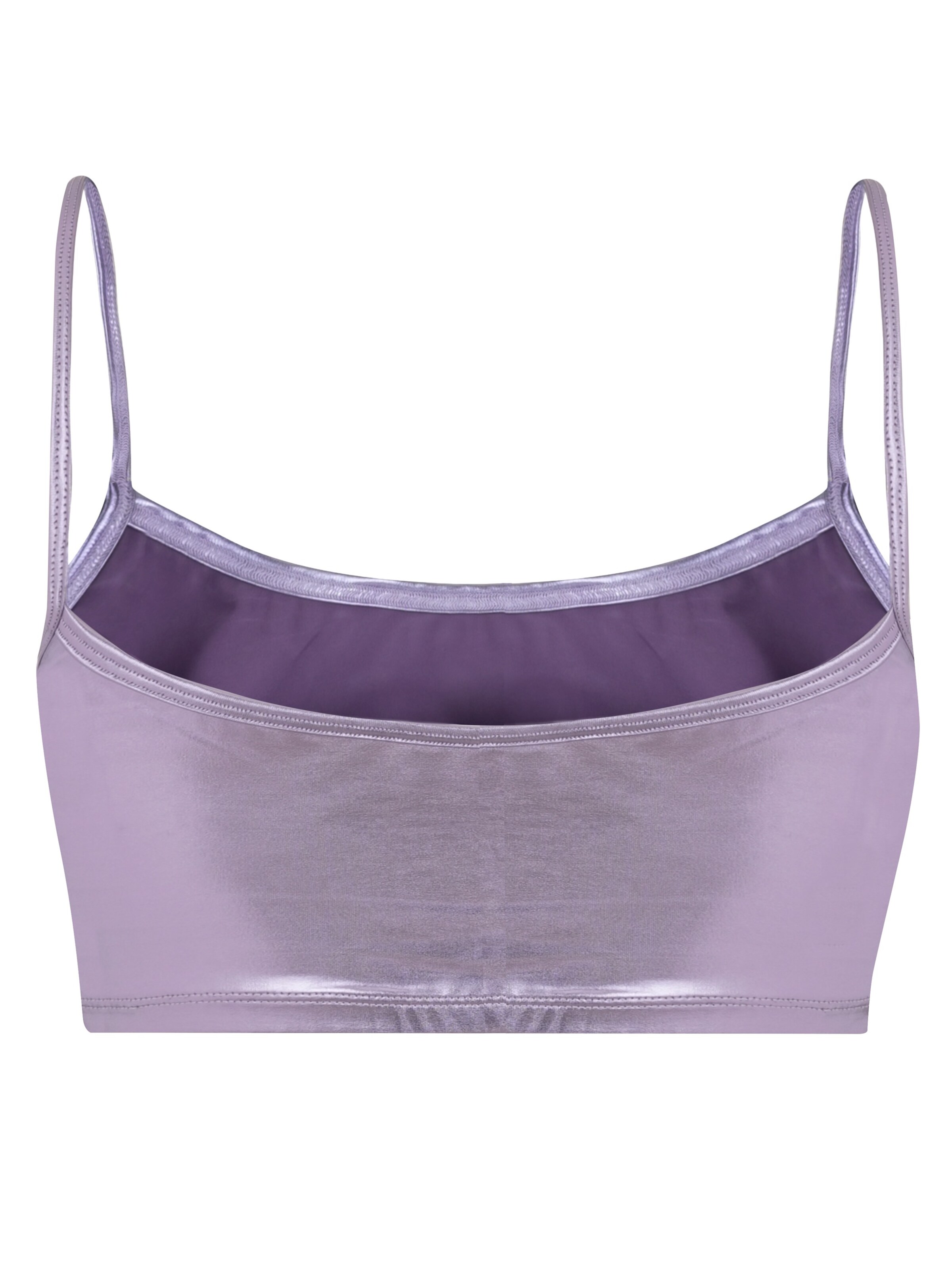 Evoni Top 'aus Stretchleder'‌‌‌‌ in Lila