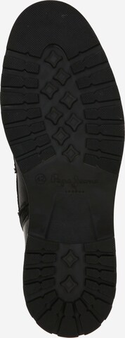 Pepe Jeans Boots med snörning 'LOGAN' i svart