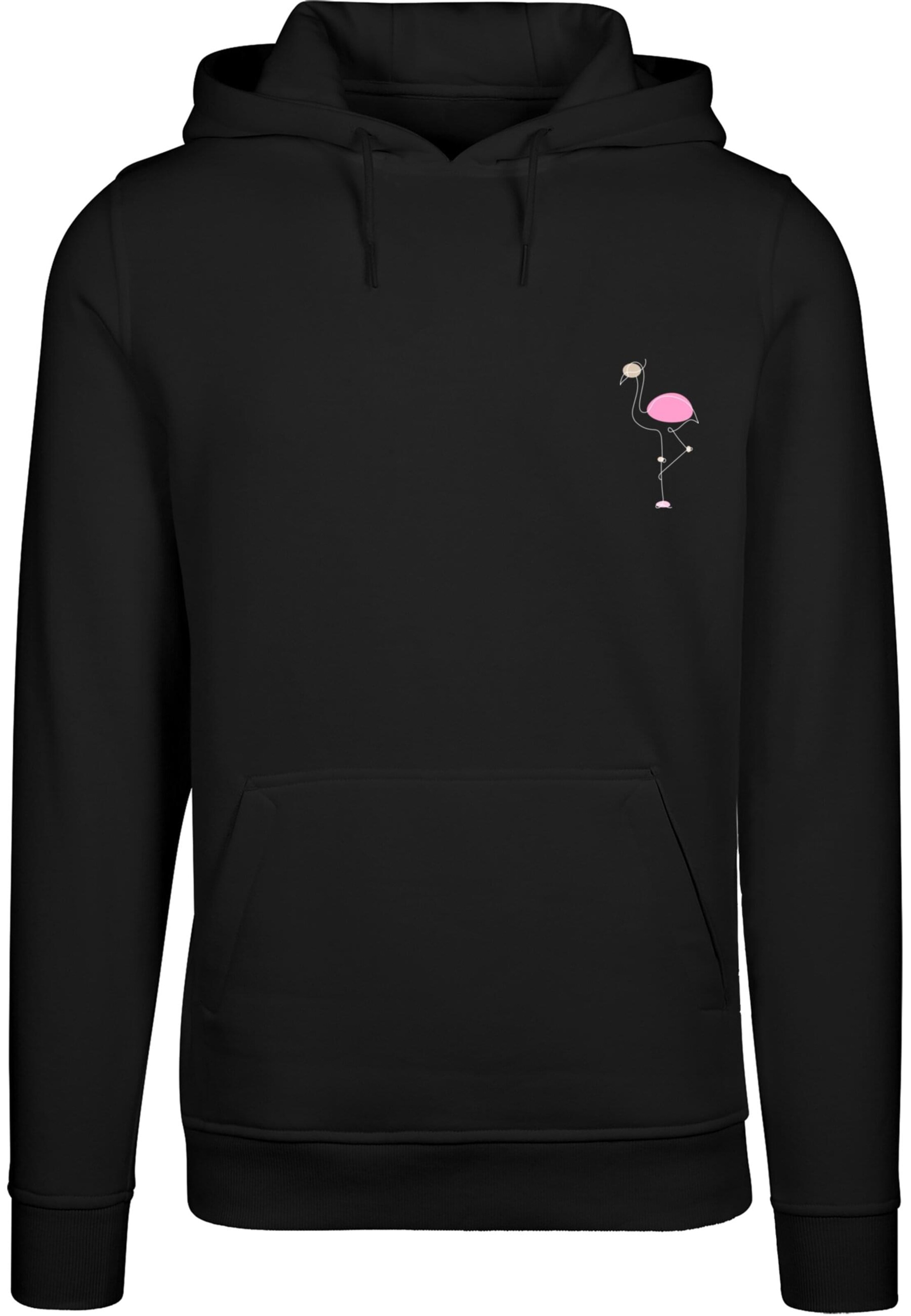 Merchcode Sweatshirt in Zwart: voorkant