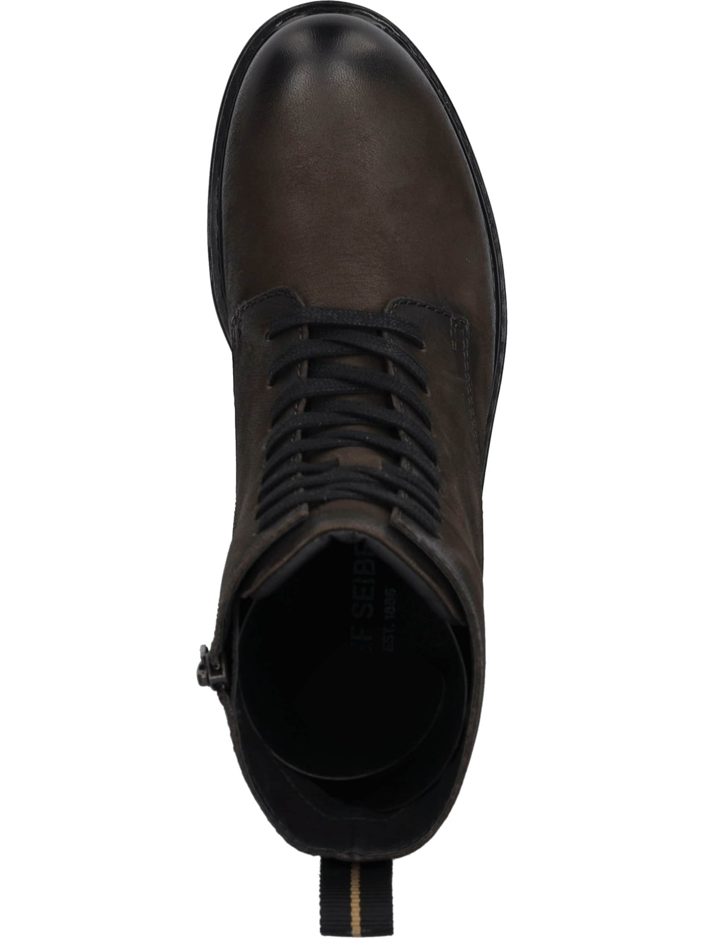 JOSEF SEIBEL Schnürstiefel in Schwarz