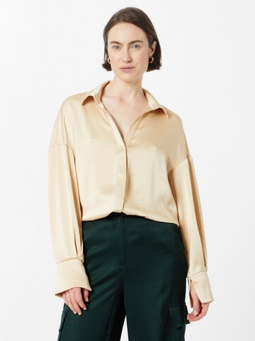 Misspap - Blusa en beige: frente