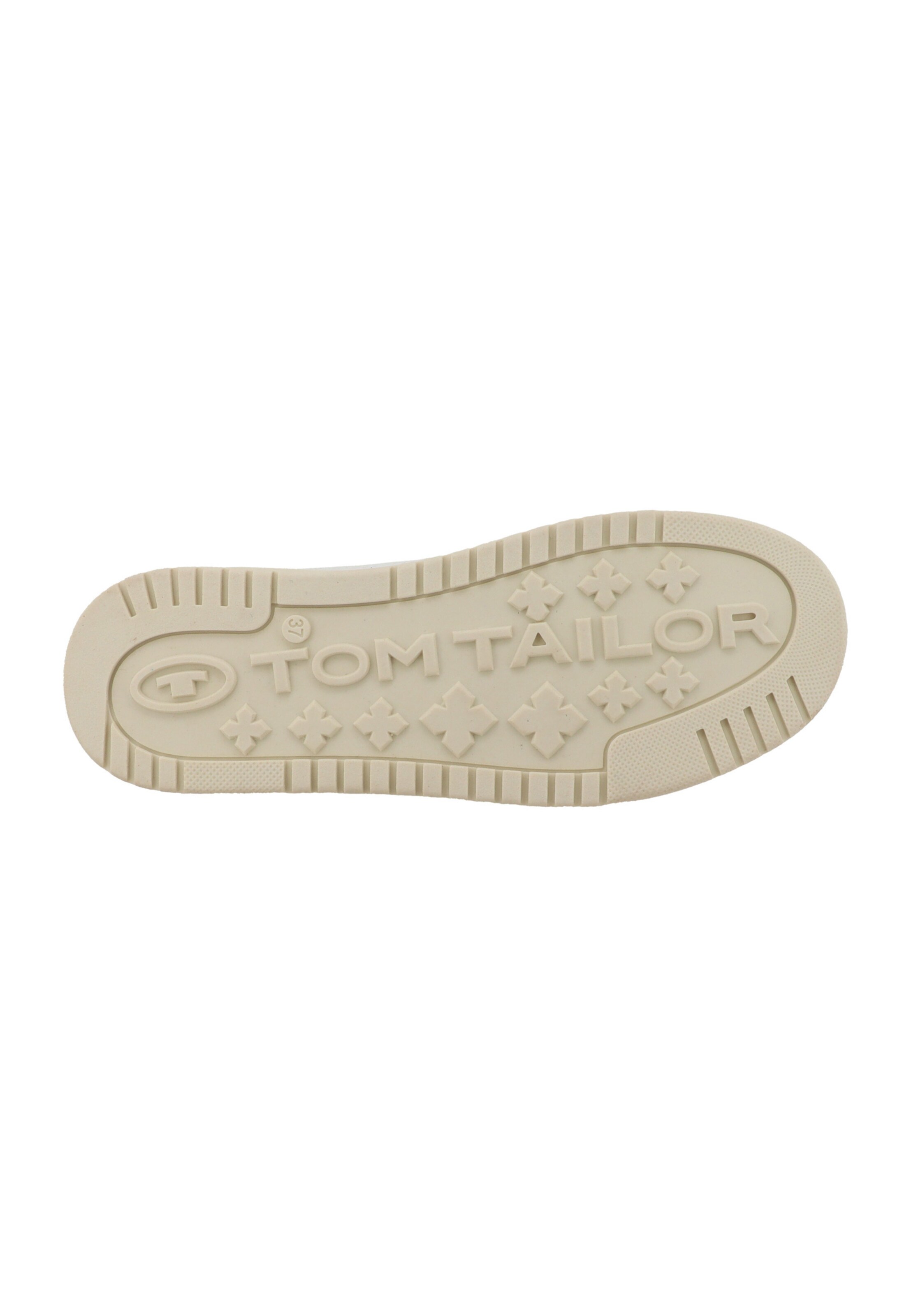 TOM TAILOR Sneakersy niskie w kolorze beżowy